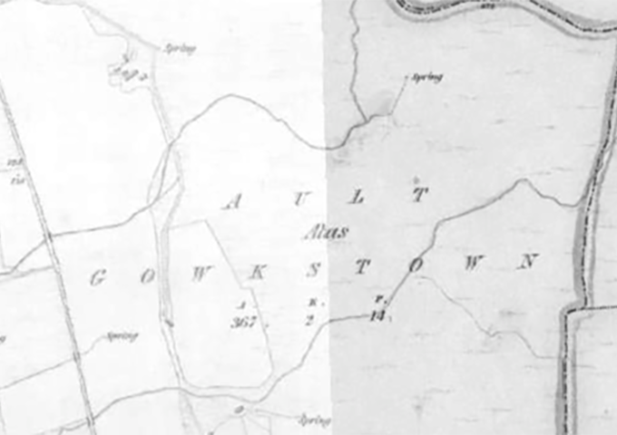 Feature tile 2 map showing Ault Alias Gowkstown