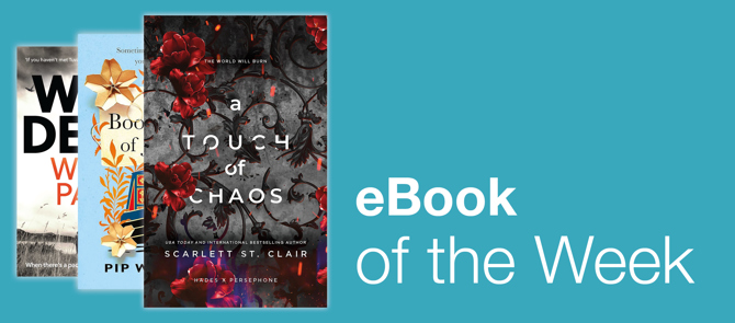 Home page small banner 2 - eBook of the week is A Touch of Chaos by Scarlett St. Clair