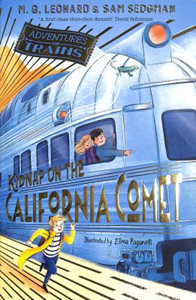 Kidnap on the California Comet by M.G. Leonard and Sam Sedgman