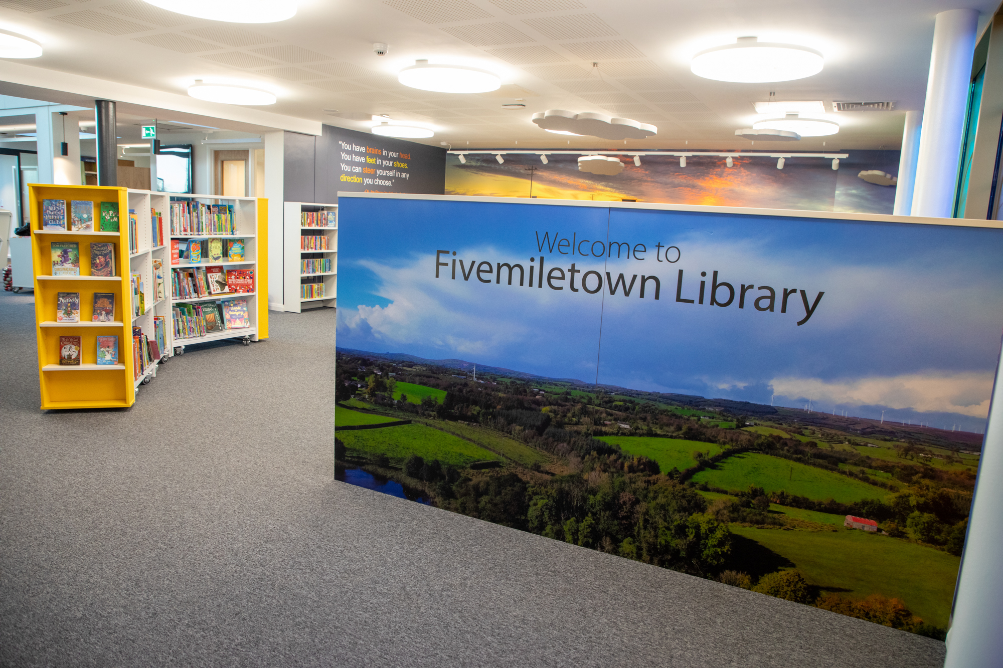 Fivemiletown Library Interior
