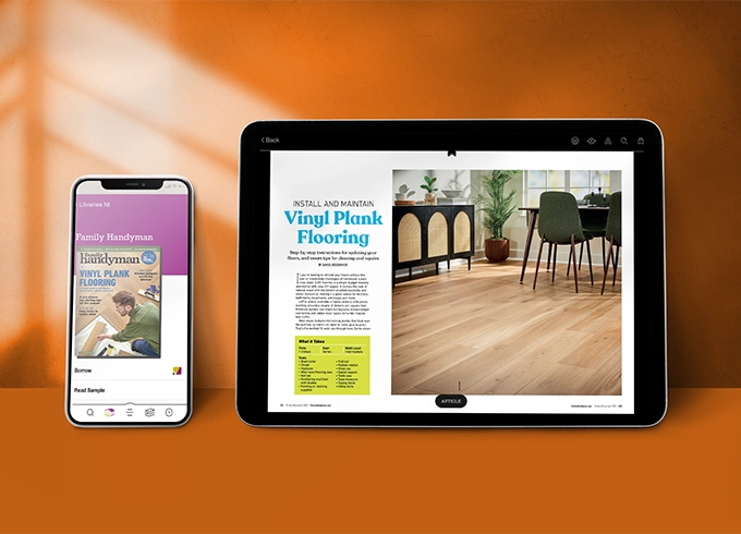 Feature tile showing the e-Magazine of the Week which is Family Handyman