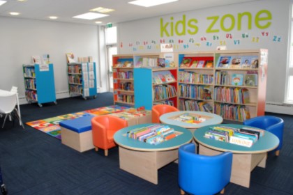 Ballynahinch Library Interior