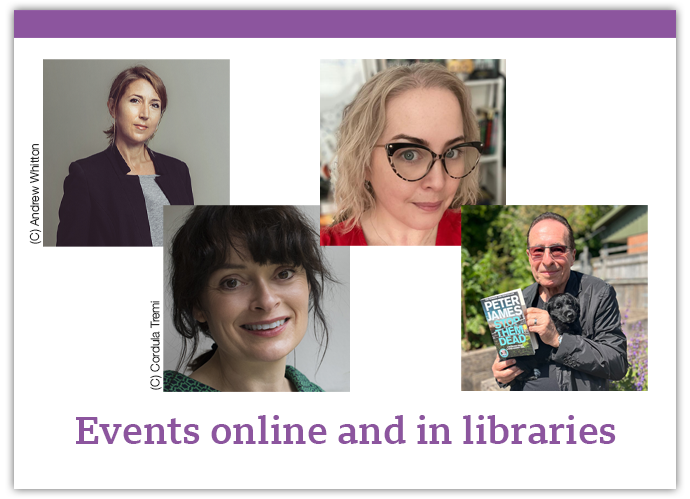 Events online and in libraries