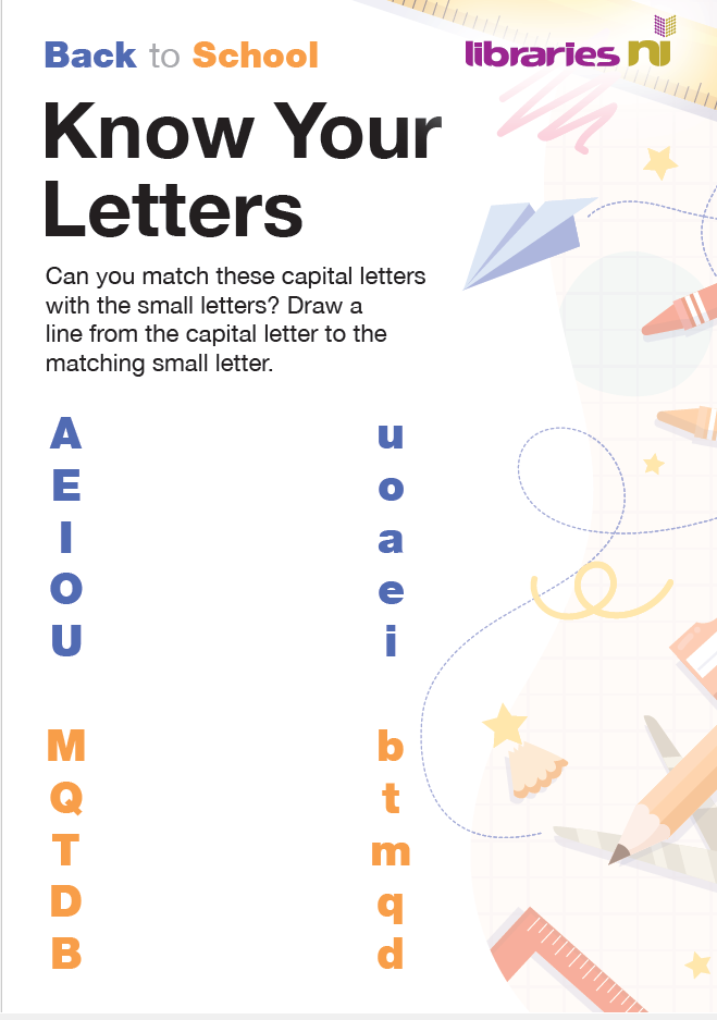 Back to School Know Your Letters