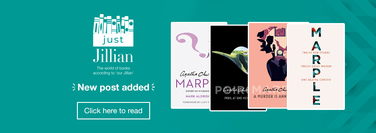 Home page banner 4 - Just Jillian blog post added 09/07/2025; The lasting appeal of Agatha Christie