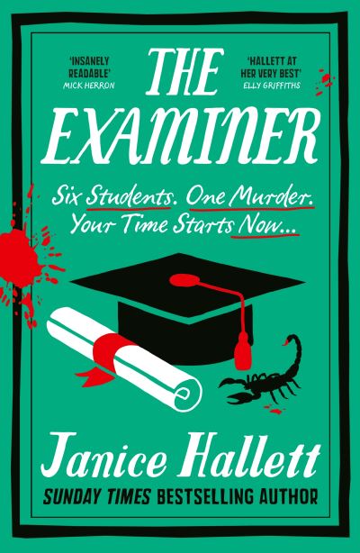 Book cover image of The Examiner by Janice Hallett