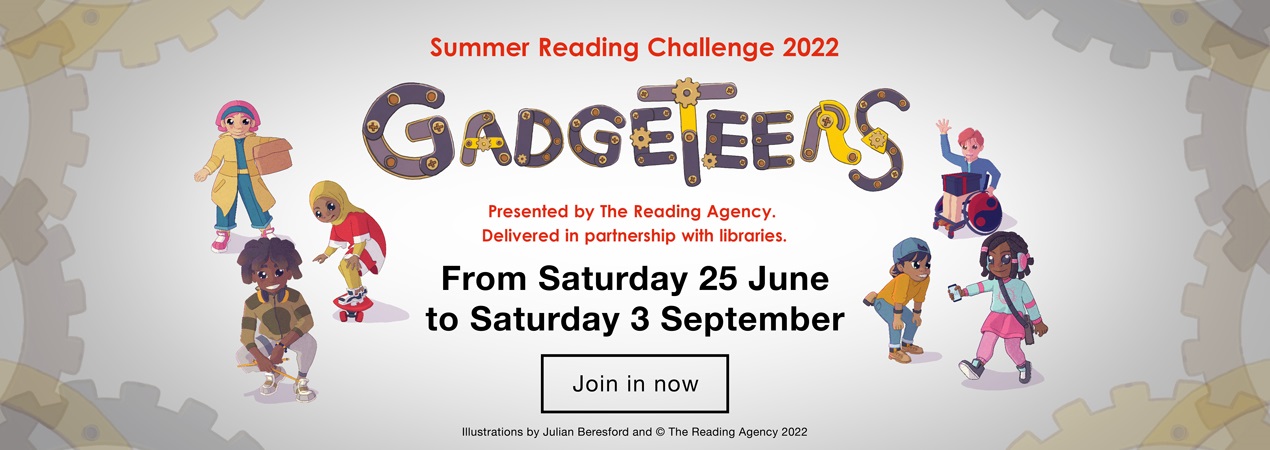 Summer Reading Challenge from Saturday 25 June until Saturday 3 September  2022