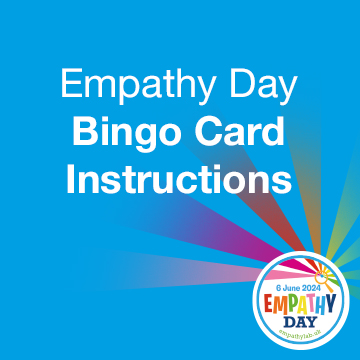 Bingo card instructions