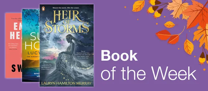 Book of the Week is Heir of the Storms by Lauryn Hamilton Murray