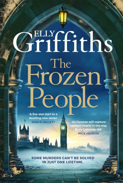 Book cover of The Frozen People By Elly Griffiths