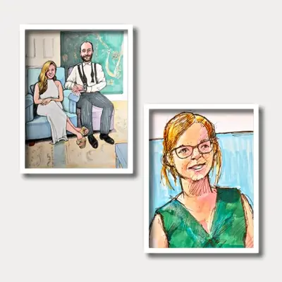 The Wedding Party Exhibition by John Rubery at Cregagh Library