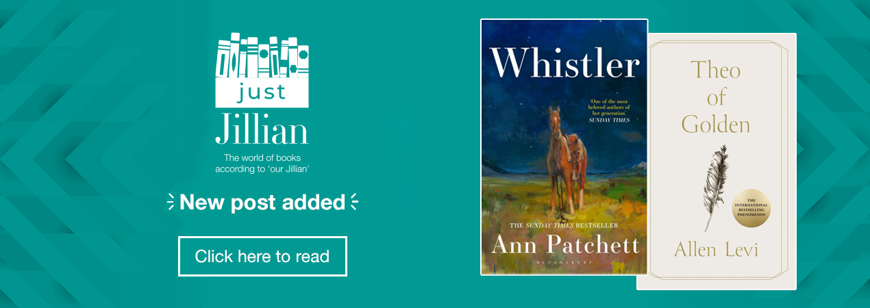 Home page banner for Just Jillian blog post featuring books to look out for - click to view