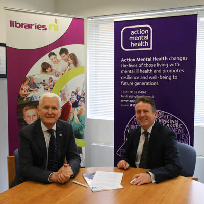 Libraries NI Announces Action Mental Health As New Charity Partner