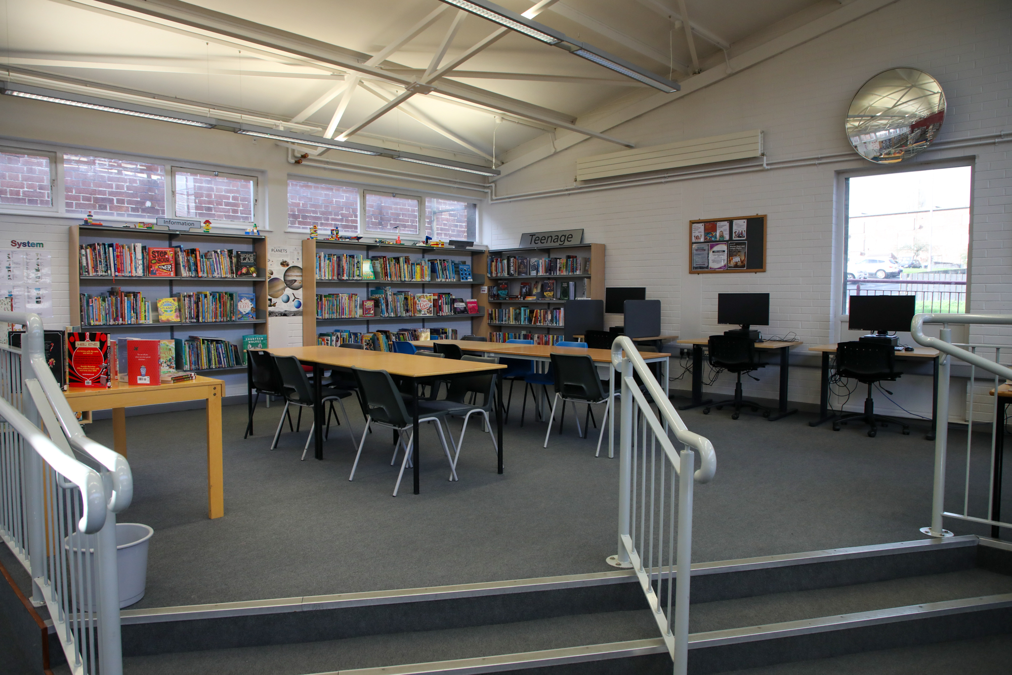 Rathcoole Library Library Interior - study area