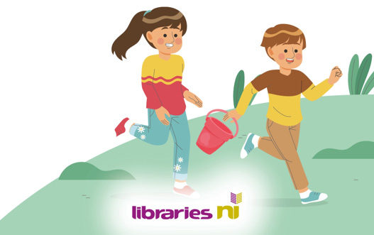 Jack and Jill from the nursery rhyme