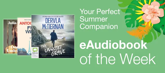 e-Audiobook of the Week is The Unquiet Grave by Dervla McTiernan  [Home page small banner 3]