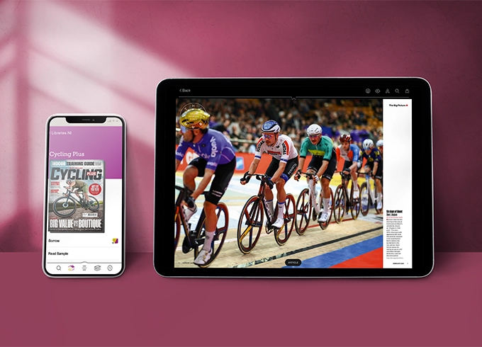 Feature tile showing e-Mag of the Week which is Cycling Plus