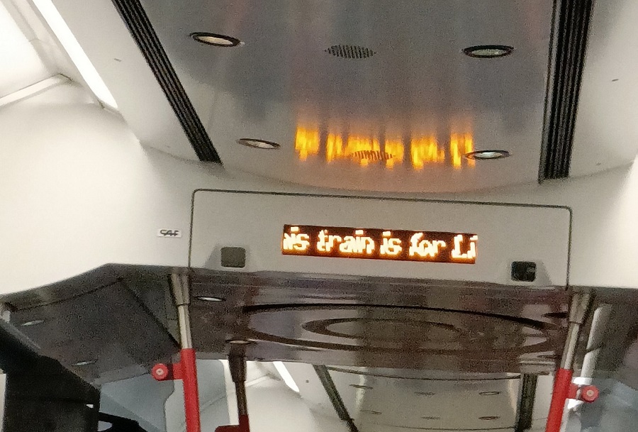 This train is for