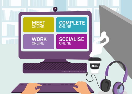 Digital Hub - meet online, complete online, work online and socialise online