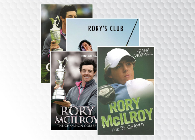 Highlight tile 2 - Books on Golfer Rory McIlroy