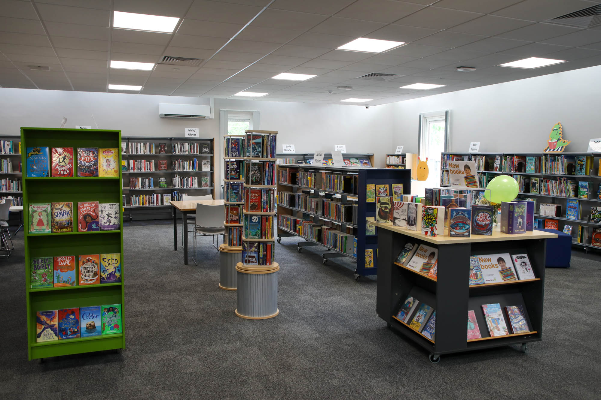 Children's section of Greenisland Library