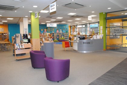 Ballymena Library Interior