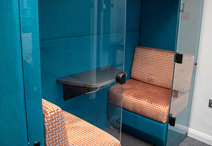 Fivemiletown Library Huddle Pod For Meetings
