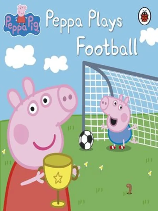 Peppa Plays Football - Ladybird book