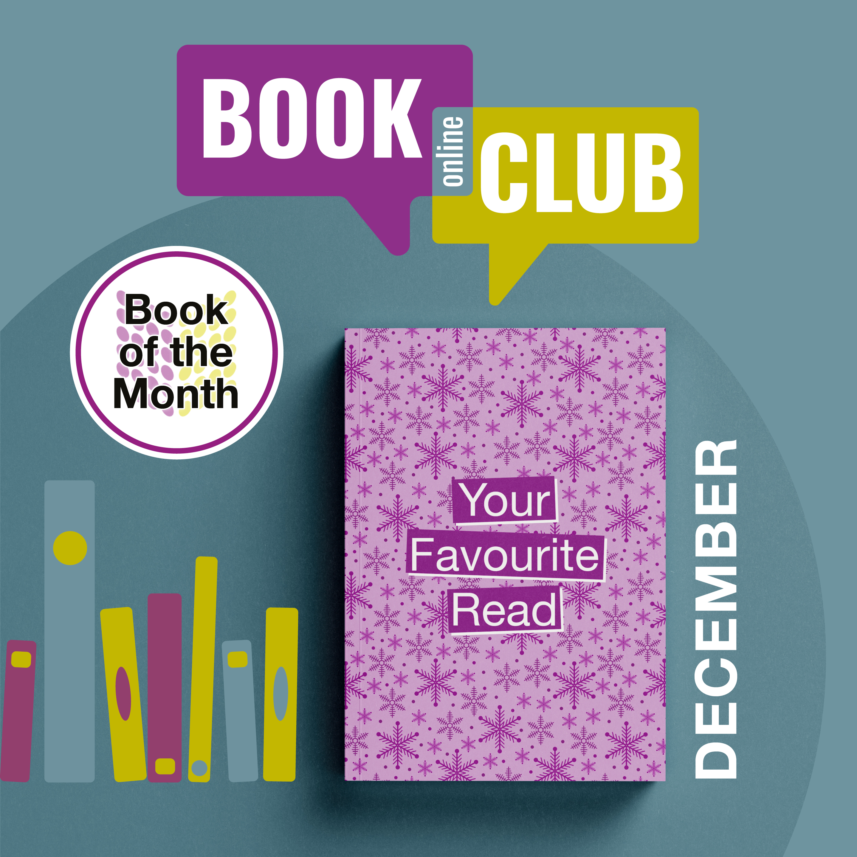 Online Book Club, your favourite read December 2023