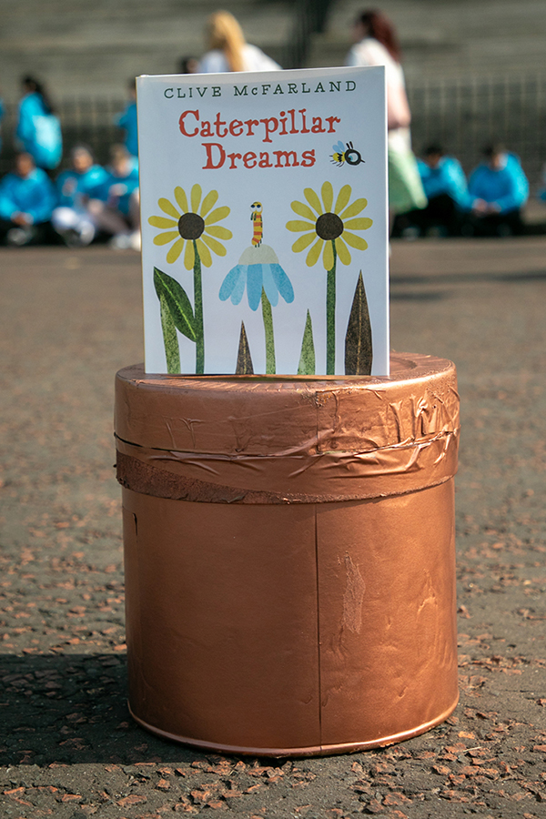 A photo of the book Caterpillar Dreams by Clive McFarland