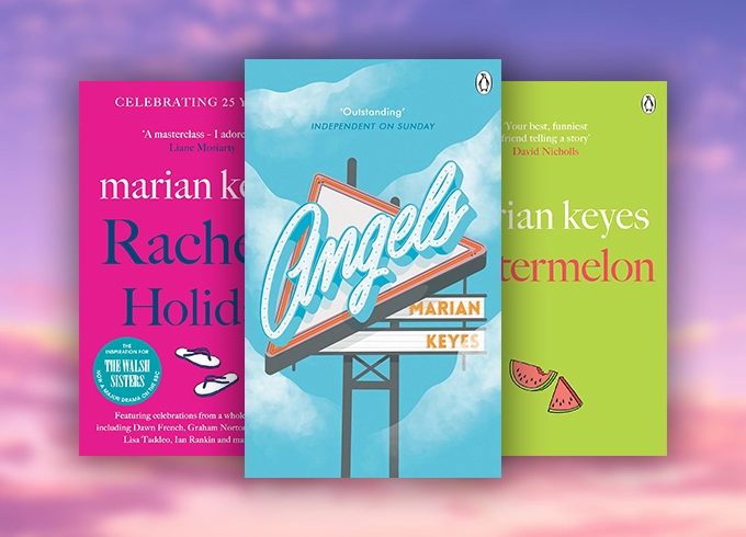 Feature tile showing the Walsh Sisters book series by Marian Keyes