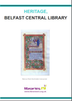 Belfast Central Library heritage leaflet