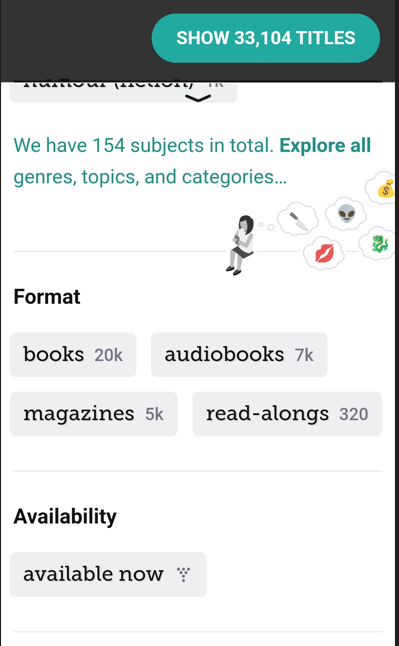 Title formats on Libby app