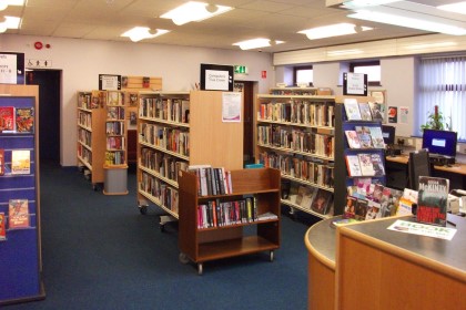 Cloughfern Library Interior