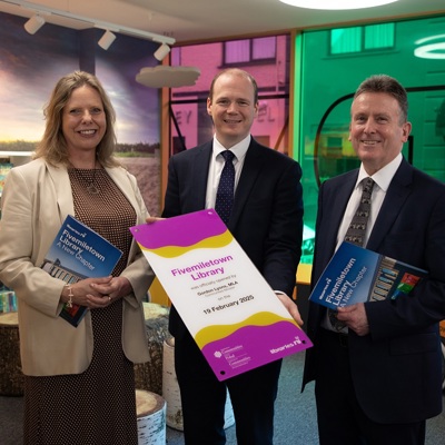 Communities Minister officially opens new Fivemiletown Library