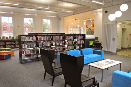 Falls Road Library Interior