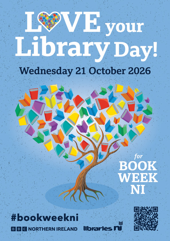 Book Week A4 Poster Blue