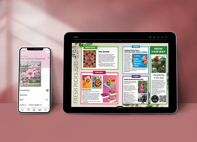 Feature tile - e-Mag of the Week is Gardener magazine