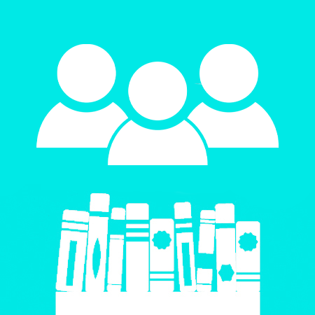 An icon of a reading group