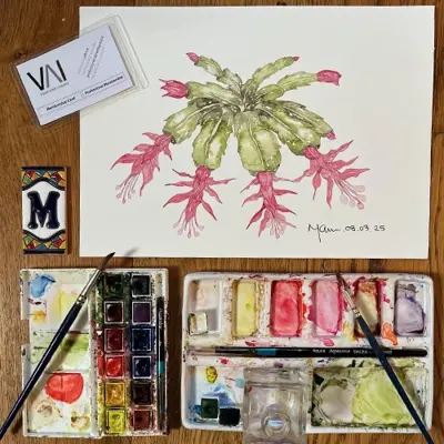 Experience the Beauty of Botanical Watercolours at Belfast Central Library