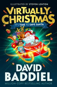 Virtually Christmas by David Baddiel; illustrated by Steven Lenton