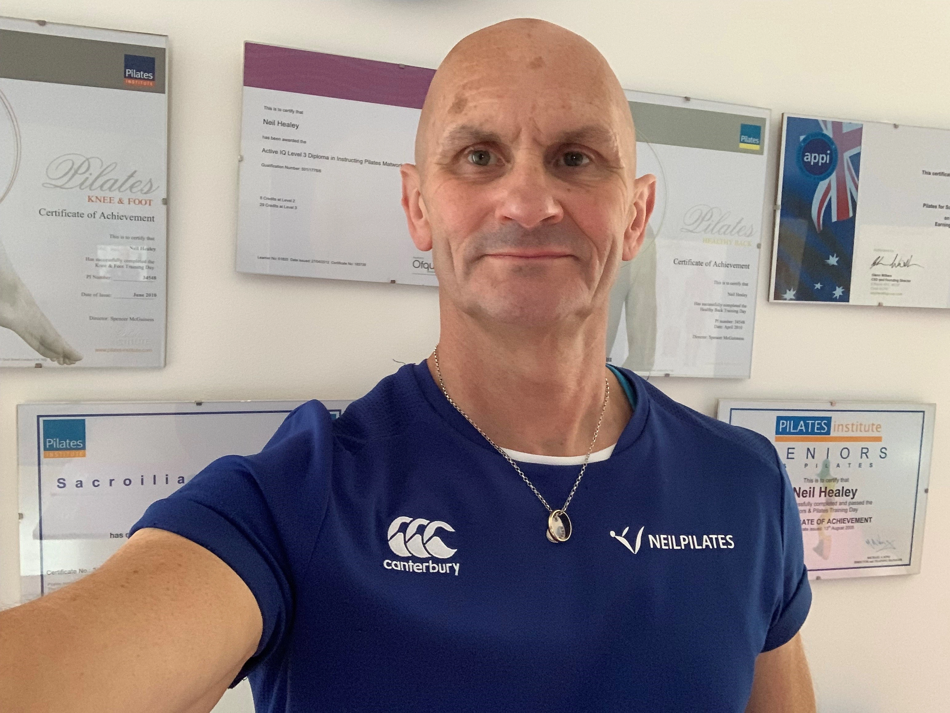 Photo of Pilates instructor Neil Healey