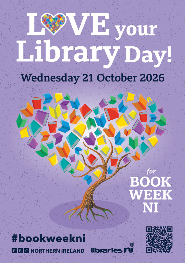 Book Week A4 Poster Purple