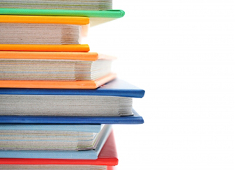 A stack of books