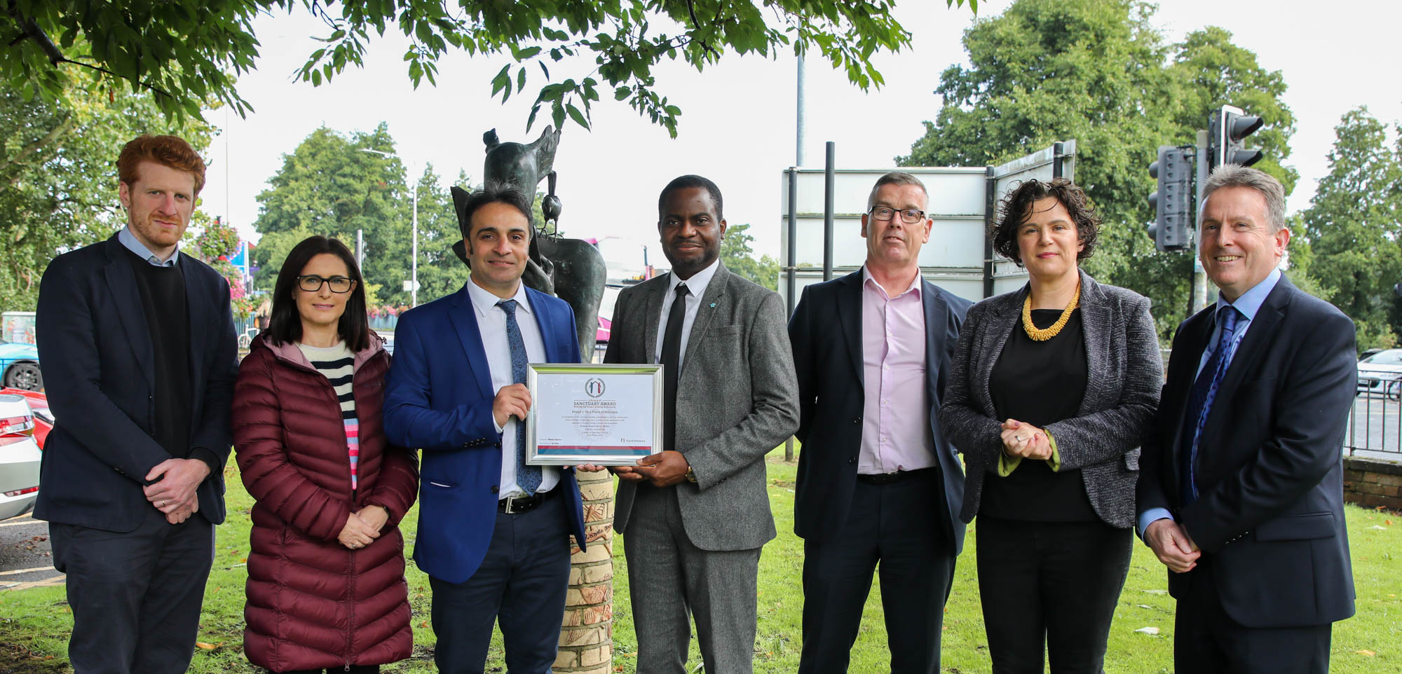 Ormeau Road Library awarded Library of Sanctuary Status