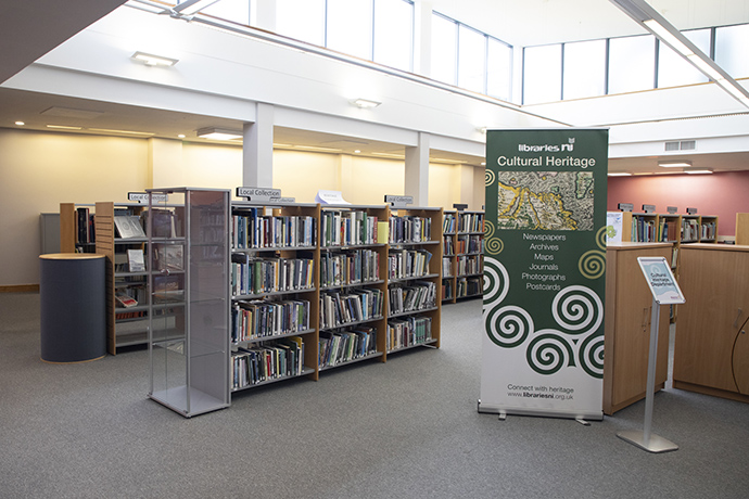 Photo of Ballymena Central Library Heritage section