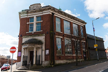 Shankill Road Library Exterior