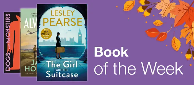 Book of the Week is The Girl With The Suitcase by Lesley Pearse [Home page smaller banner 1]