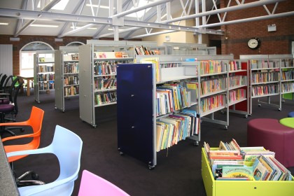 Keady Library Interior