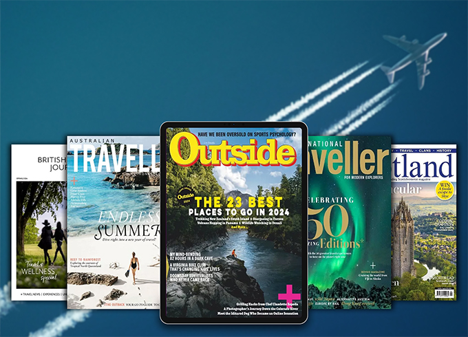 Feature tile 1 travel magazines